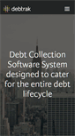 Mobile Screenshot of debtrak.com